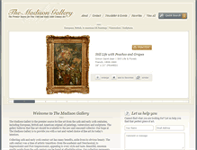 Tablet Screenshot of madisongallery.com